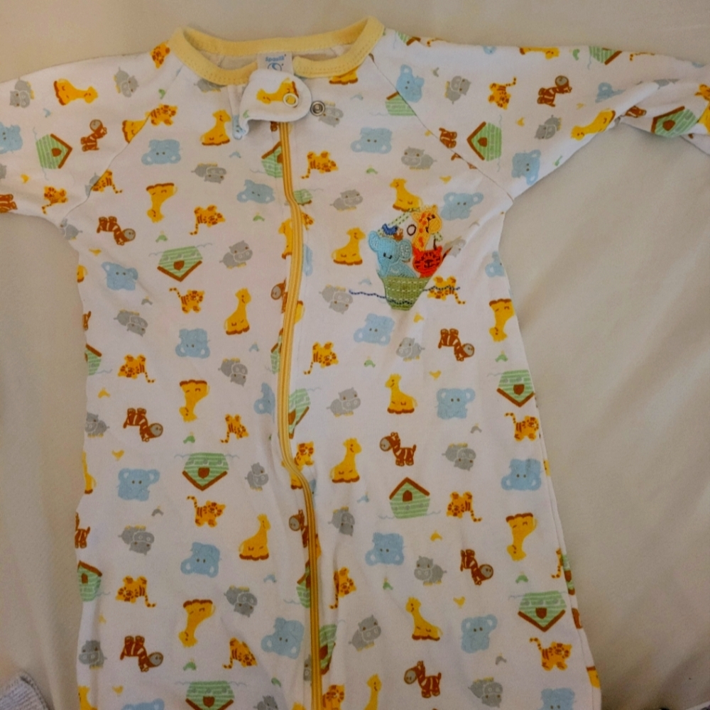 Baby unisex night gown onsie size Newborn